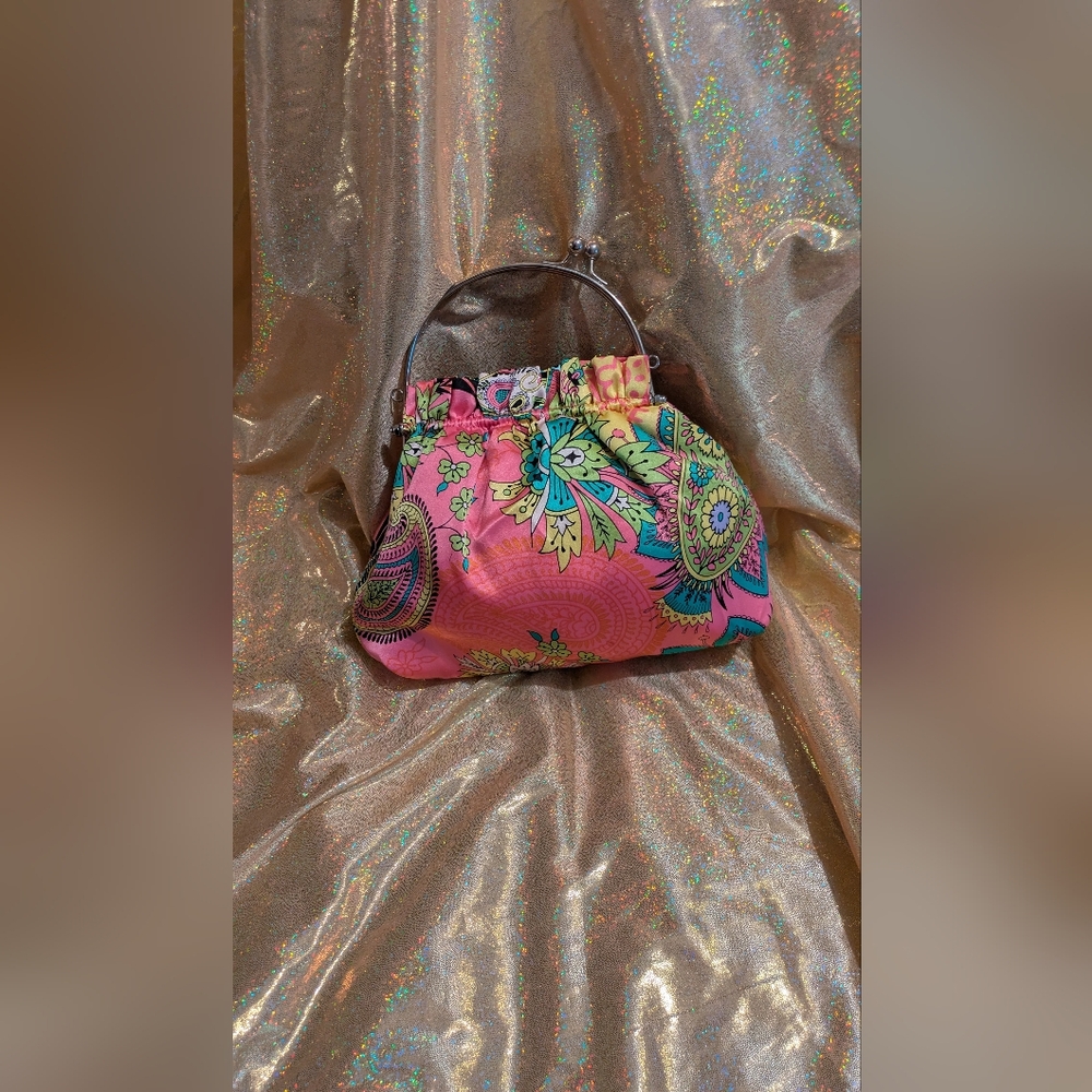 FORNASH Colorful Spring print Purse - Picture 3 of 14